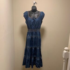 Denim western Women's Dress
